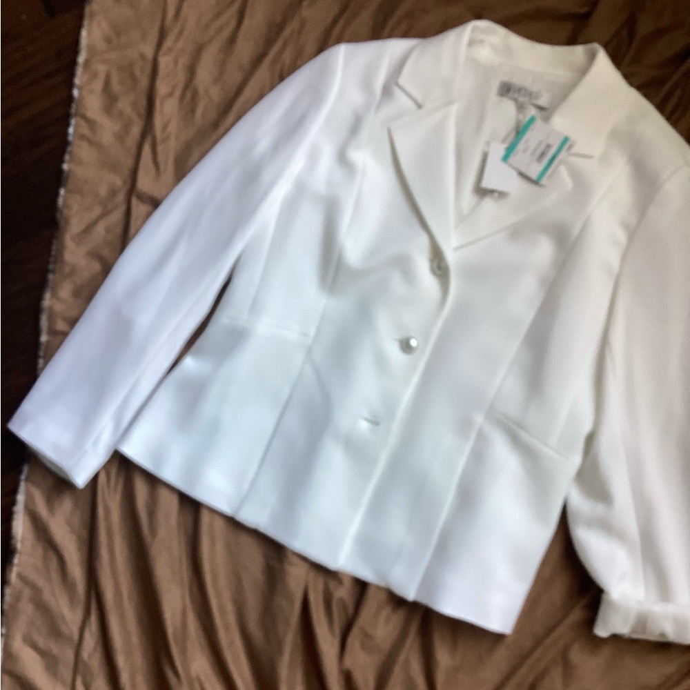 Kasper White Tailored Women's Blazer